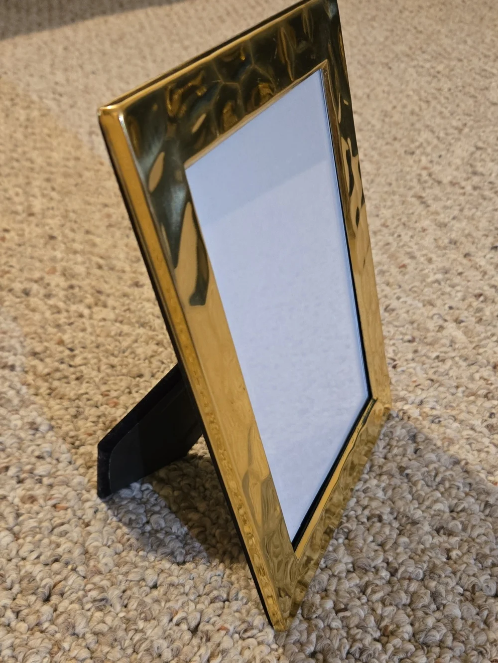 Textured Polished Brass Frame - 5